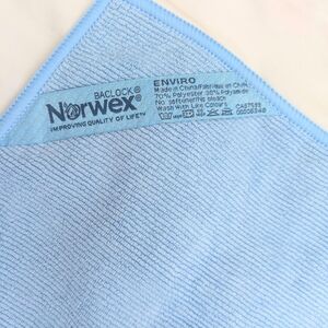 Norwex Light Blue Enviro Cloth with BacLock